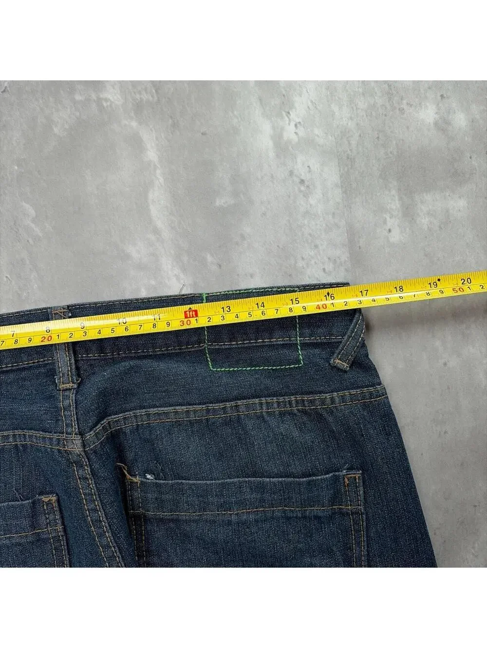 Y2K Dark Wash Enyce Grunge Skater Baggy Denim Jeans